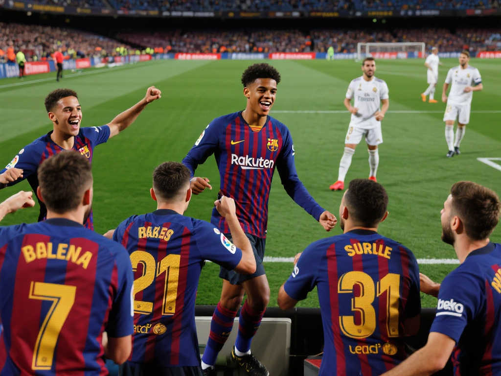 【西甲】巴萨火力全开7-1大胜瓦伦西亚，费尔明双响双助闪耀全场